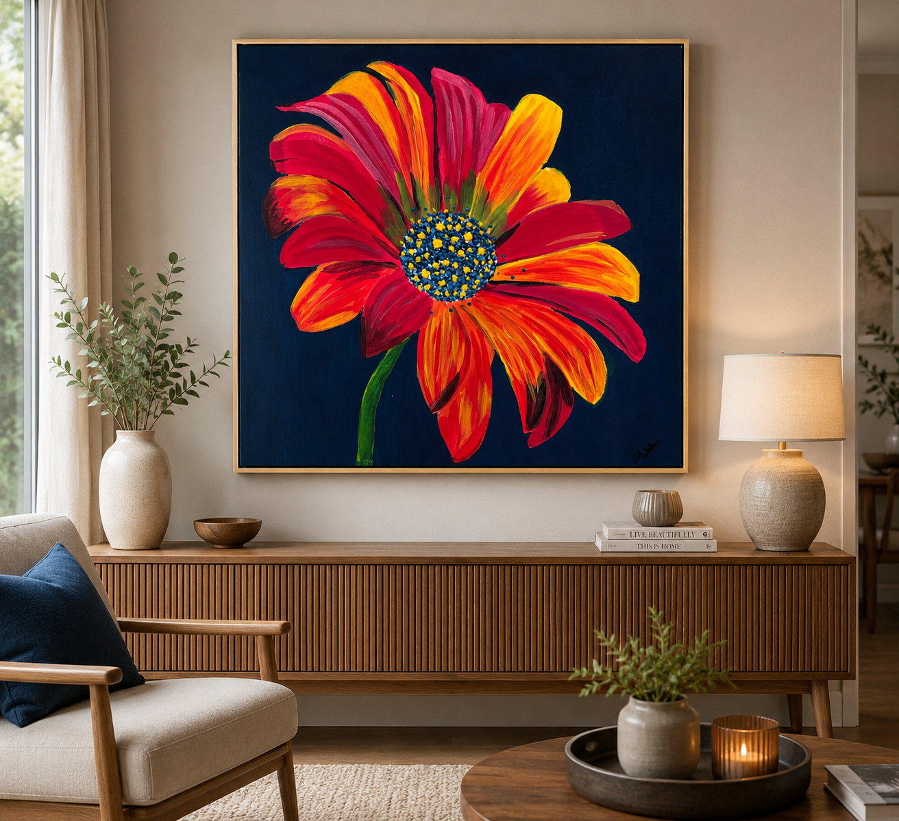 Solar bloom